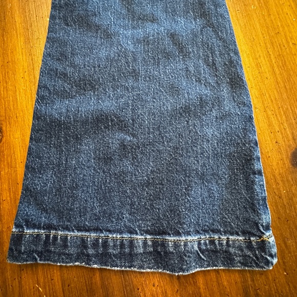 BDG Blue Flare Wide Leg Jeans Classic Style - Picture 7 of 9